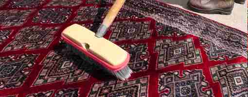 Cleaning a Rug